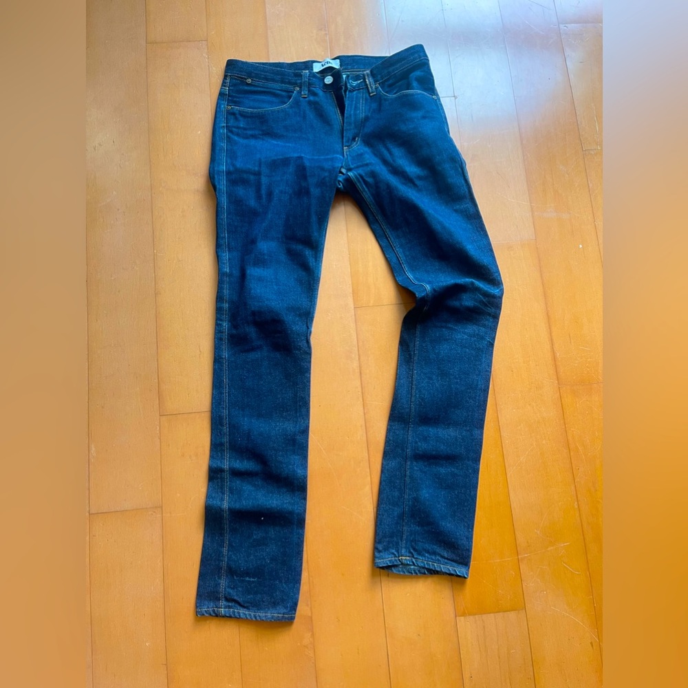 ACNE Jeans Max Straight Raw Mens 31 x 34